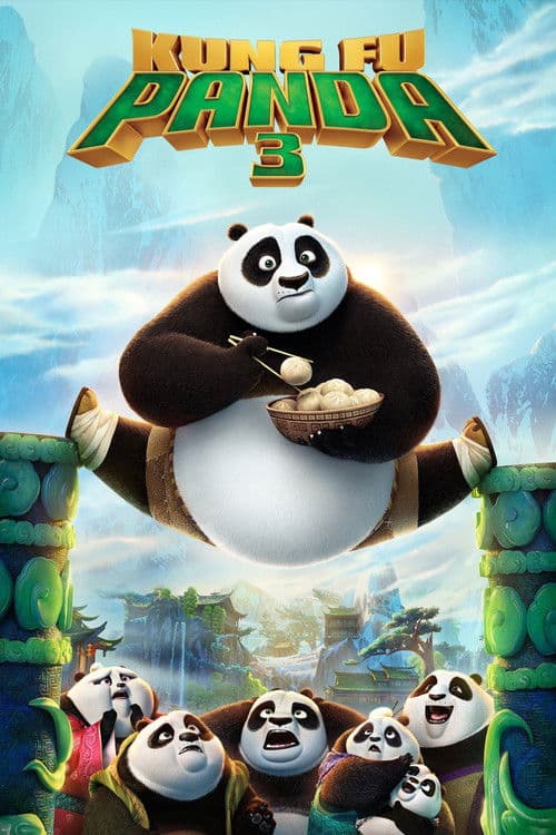 Kung Fu Panda 3 afişi