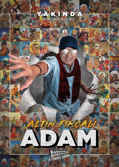 Altın Fırçalı Adam afişi