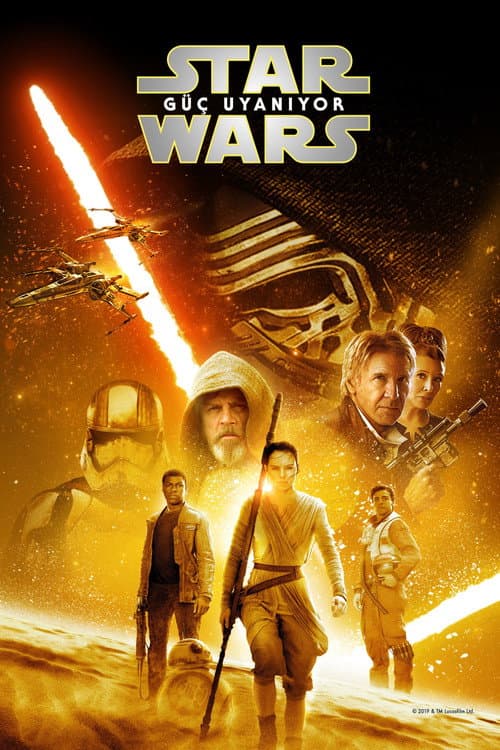 Star Wars: Güç Uyanıyor afişi