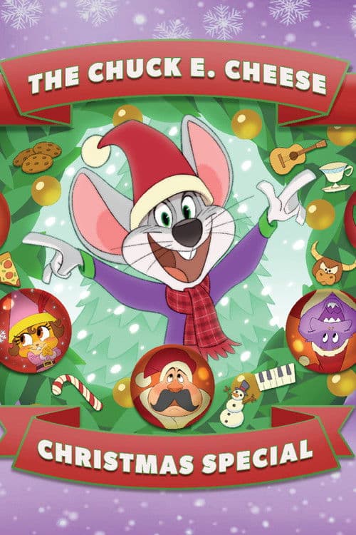 A Chuck E. Cheese Christmas afişi