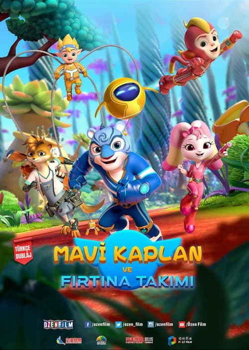 Mavi Kaplan ve Fırtına Takım afişi