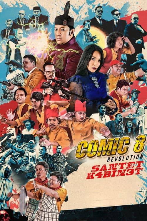 Comic 8 Revolution: Santet K4bin3t afişi