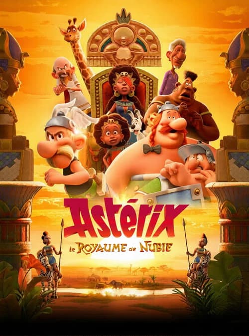 Astérix - Le Royaume de Nubie afişi