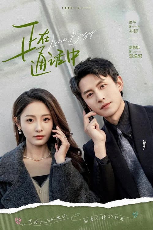 正在通话中 afişi
