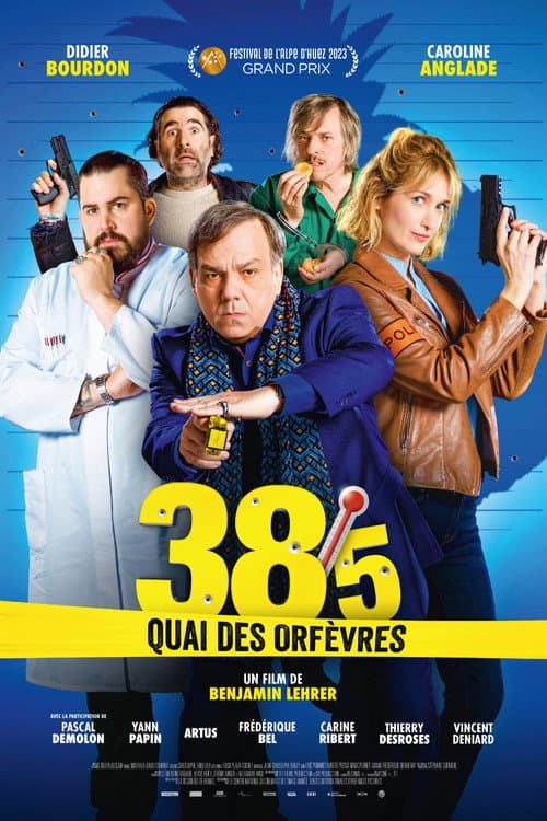 38°5 quai des Orfèvres afişi