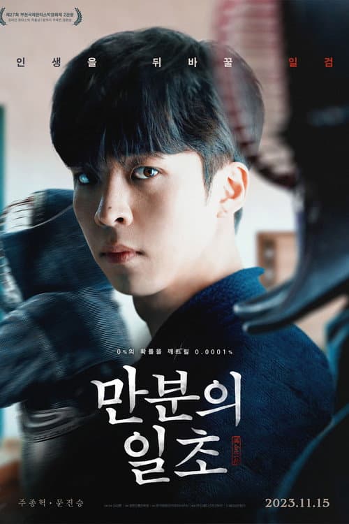 만분의 일초 afişi
