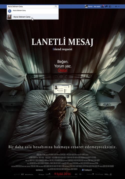 Lanetli Mesaj afişi