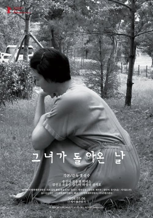 그녀가 돌아온 날 afişi