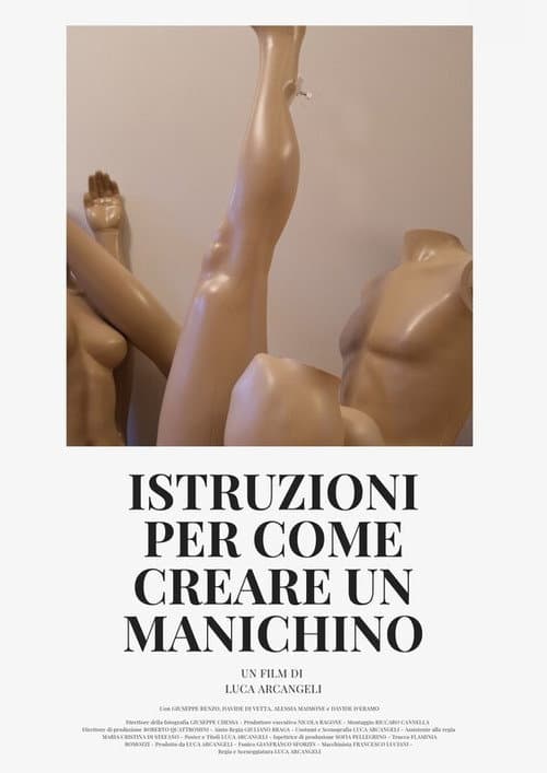 Istruzioni per come creare un manichino afişi