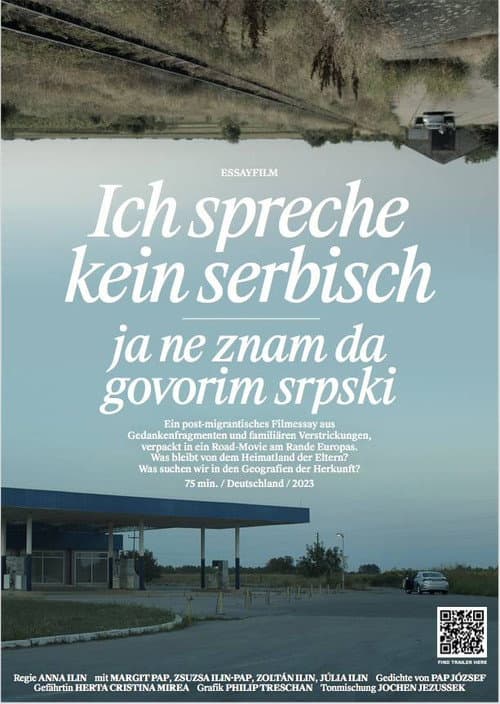 ich spreche kein serbisch afişi