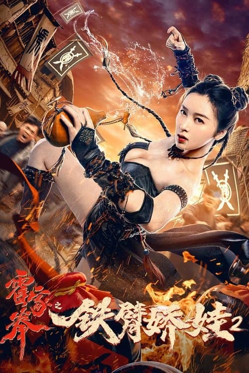 霍家拳之铁臂娇娃2 afişi