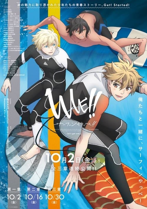WAVE!!～サーフィンやっぺ!!～ afişi