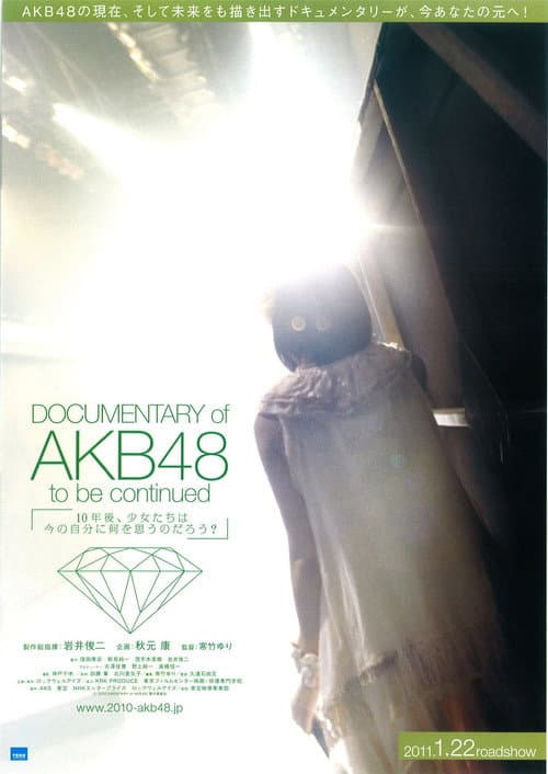 Documentary of AKB48 : To Be Continued - 10年後、少女たちは今の自分に何を思うのだろう？ afişi