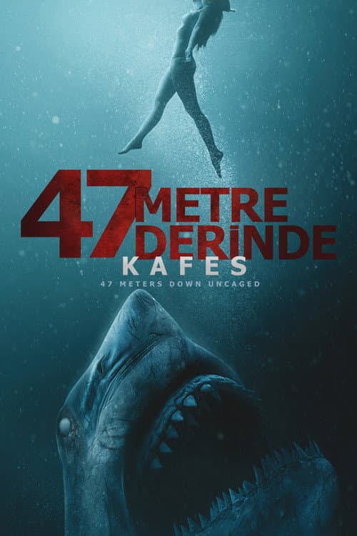 47 Metre Derinde: Kafes afişi