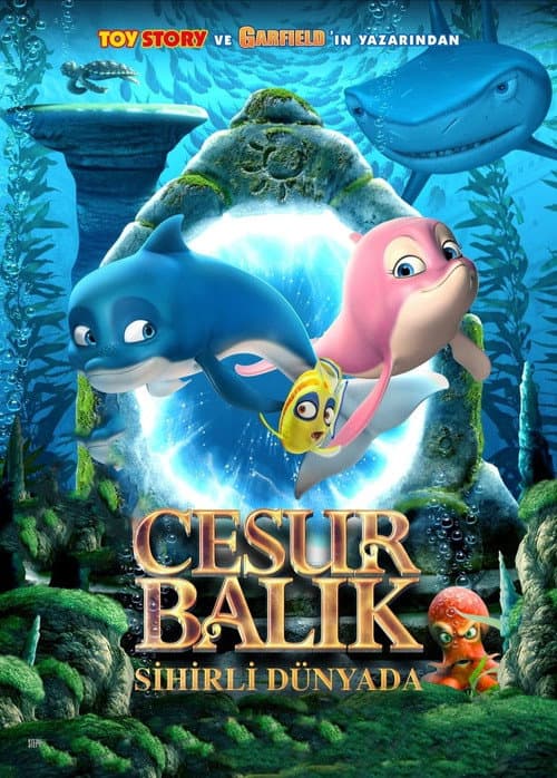 Cesur Balık Sihirli Dünyada afişi
