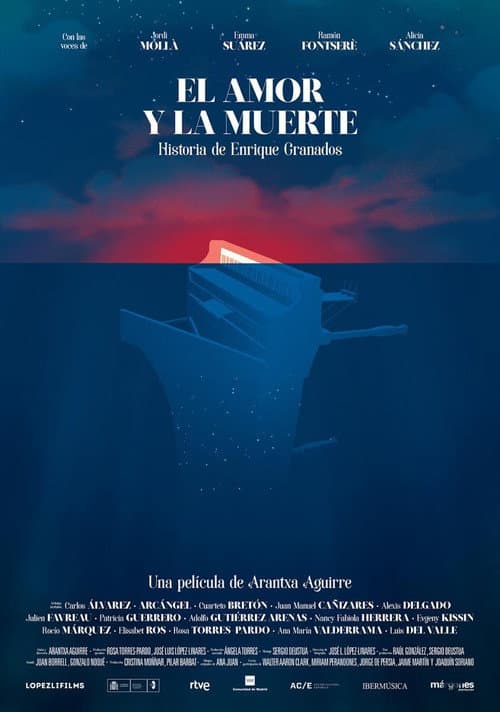 El amor y la muerte afişi