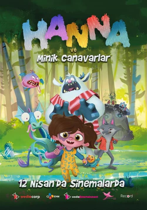 Hanna ve Minik Canavarlar afişi