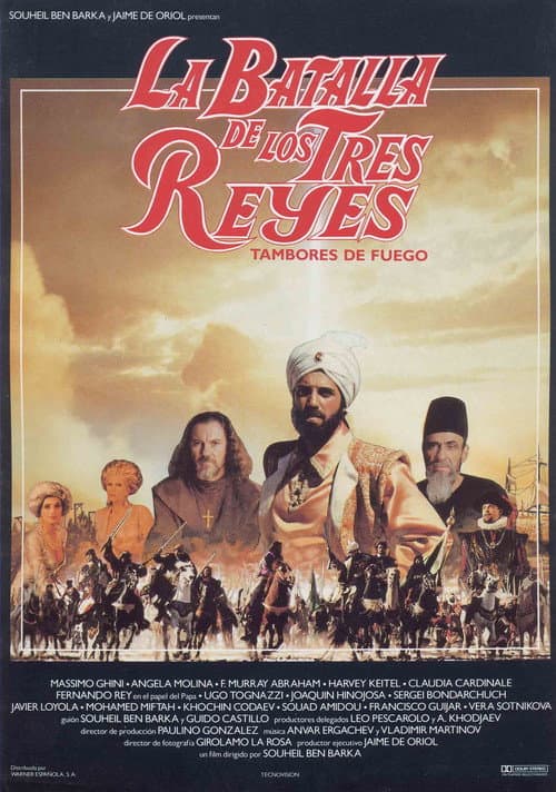 La batalla de los tres reyes afişi