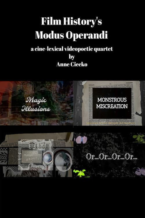 Film History’s Modus Operandi afişi