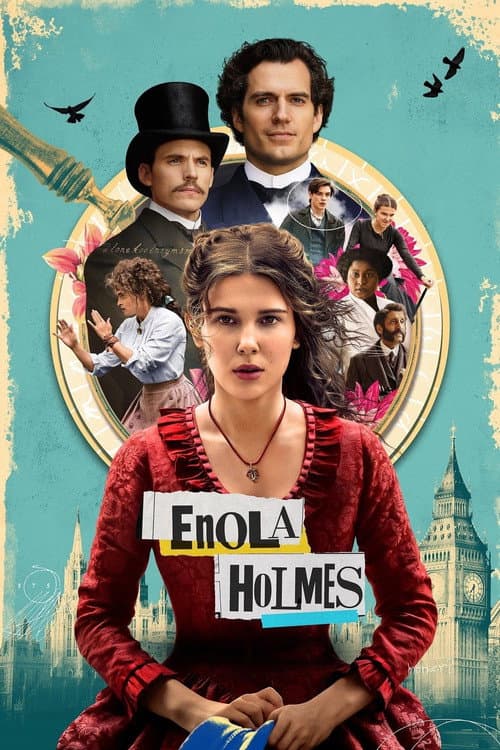 Enola Holmes afişi