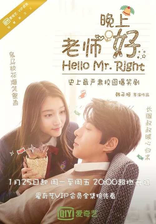 老师晚上好 afişi