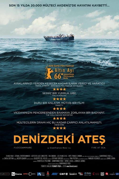Denizdeki Ateş afişi