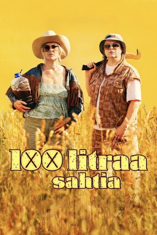100 litraa sahtia afişi