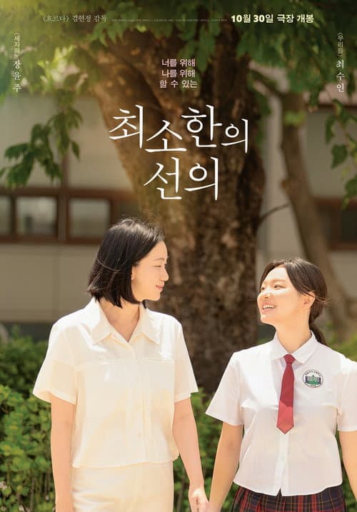 최소한의 선의 afişi