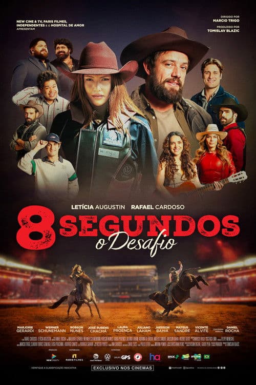 8 Segundos: O Desafio afişi