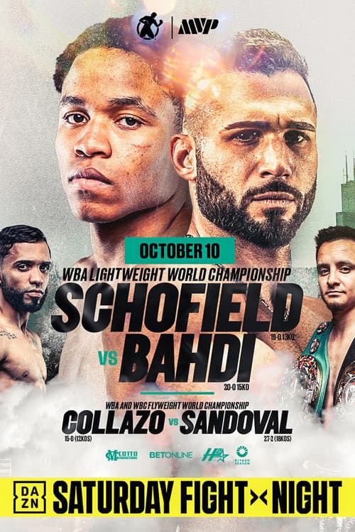 Floyd Schofield Jr. vs. Lucas Bahdi afişi
