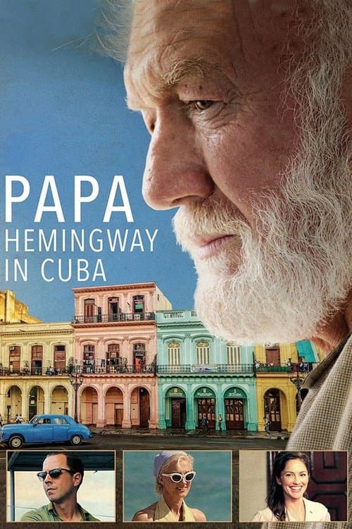 Papa Hemingway in Cuba afişi
