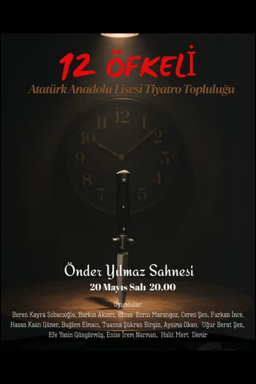 12 Kızgın afişi