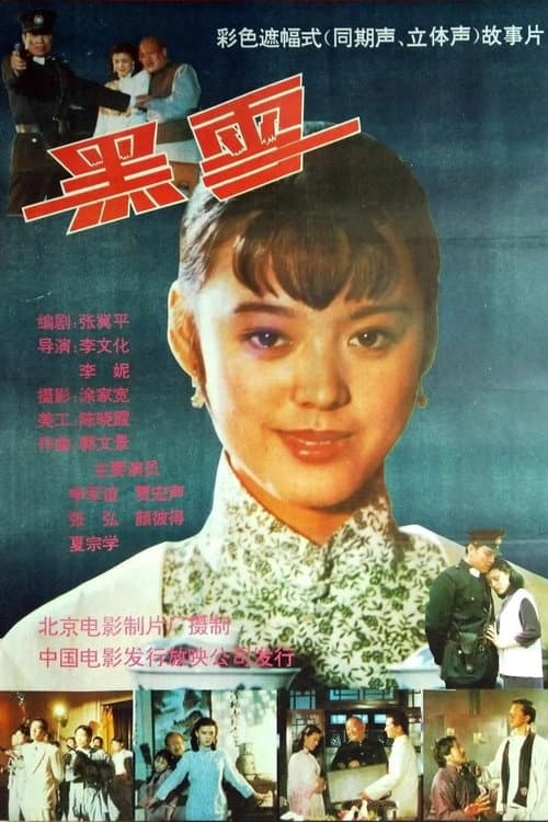 黑雪 afişi