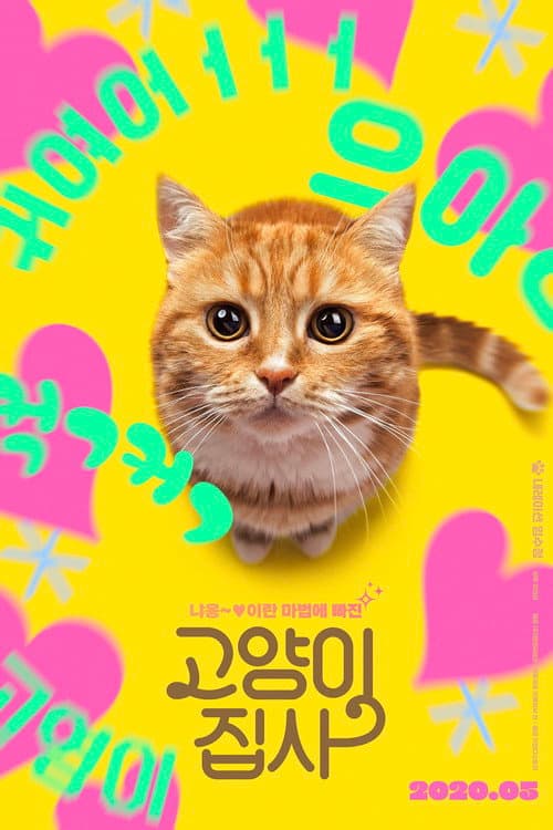 고양이 집사 afişi