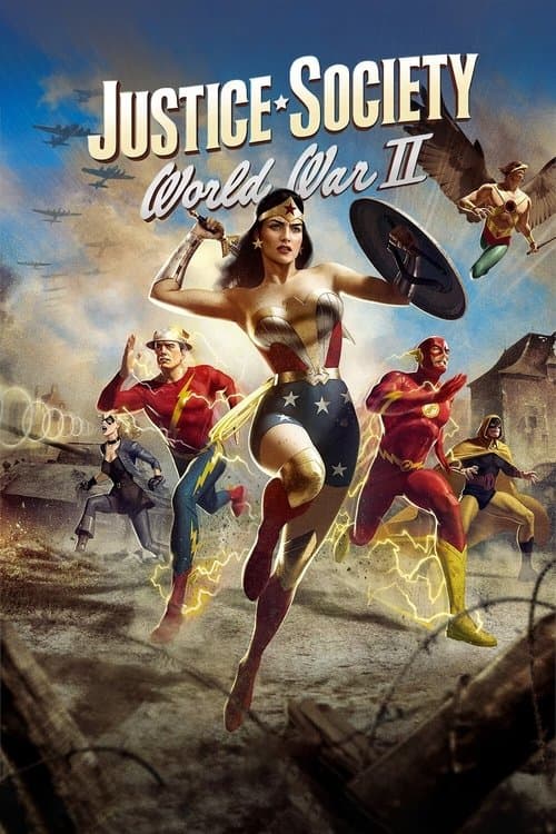 Justice Society: World War II afişi