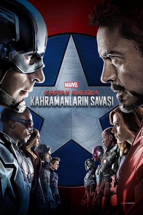 Kaptan Amerika: Kahramanların Savaşı afişi