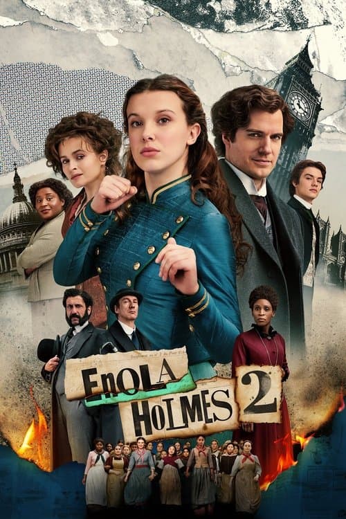 Enola Holmes 2 afişi