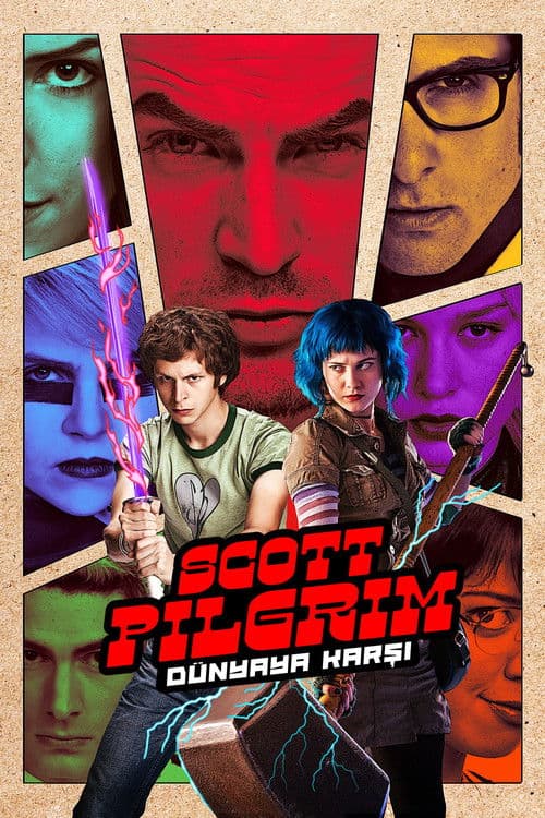 Scott Pilgrim Dünyaya Karşı afişi