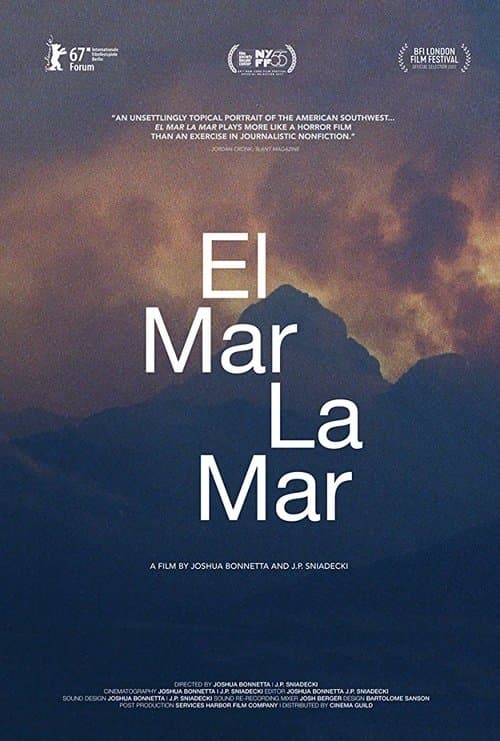 El mar la mar afişi