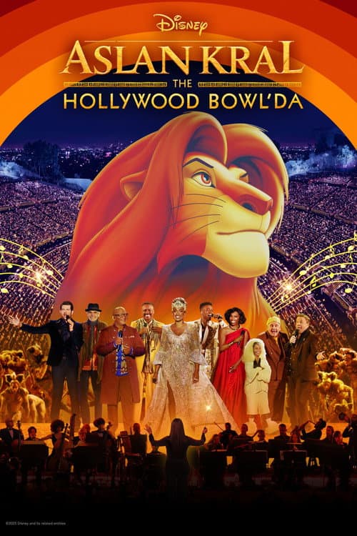 Aslan Kral The Hollywood Bowl'da afişi