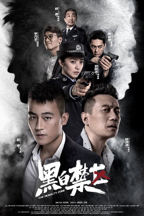 黑白禁区 afişi