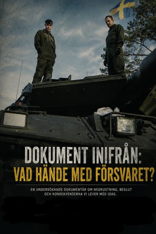 Dokument inifrån: Vad hände med försvaret? afişi