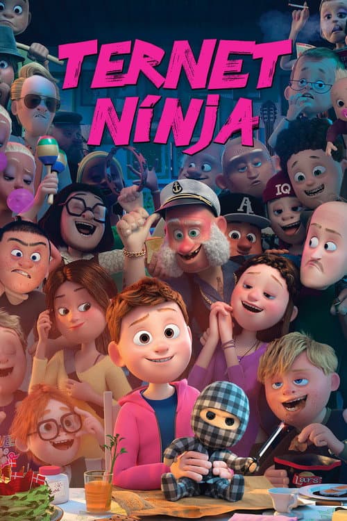 Damalı Ninja afişi
