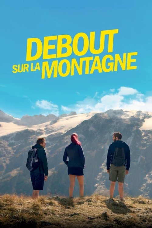 Debout sur la montagne afişi
