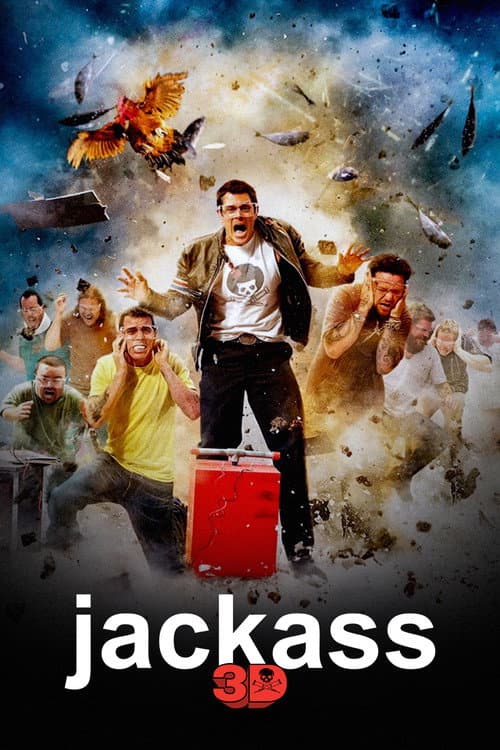 Jackass 3D afişi