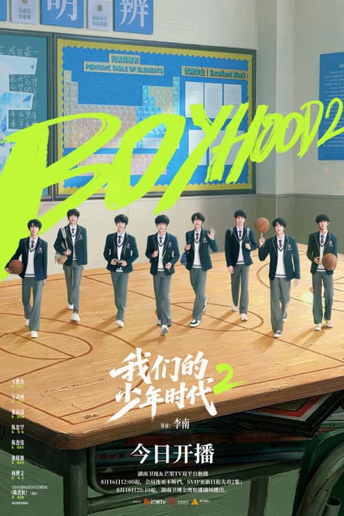 我们的少年时代2 afişi