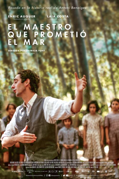 El maestro que prometió el mar afişi