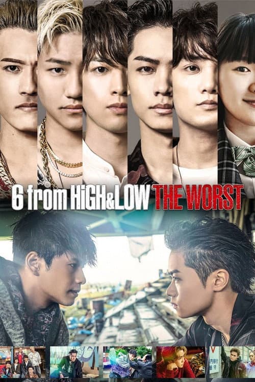 6 from HiGH&LOW THE WORST afişi