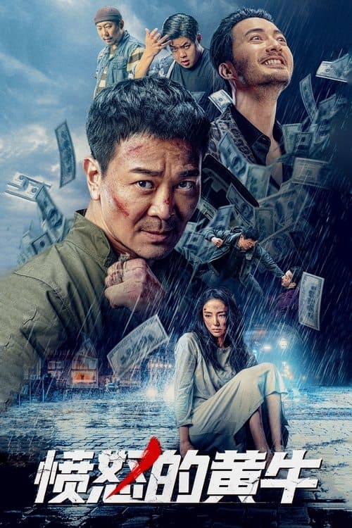 愤怒的黄牛 afişi