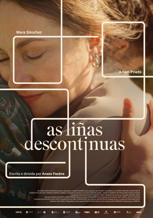 As liñas descontinuas afişi